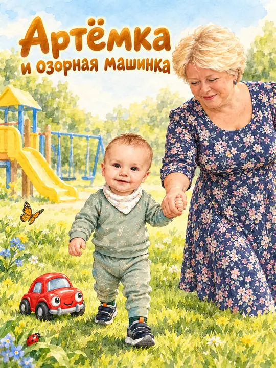 Книга «Артёмка и озорная машинка»