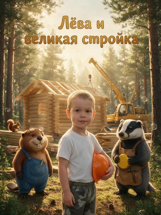 Книга «Лёва и великая стройка»