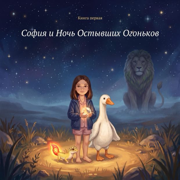 Обложка книги «София и Ночь Остывших Огоньков»