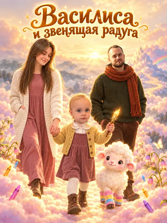 Книга «Василиса и звенящая радуга»